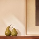 Ver imagem 3 de Escultura Decorativa Pêra em Cerâmica 11cm 22423 Mart