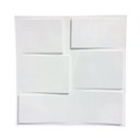 Ver imagem 1 de Kit 8 Placas Revestimento 3D Para Parede 50x50cm Turmalina Ouro Fino