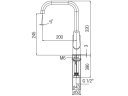 Ver imagem 3 de Misturador Monocomando Cozinha Mesa Bica Alta e Articulada Noronha - Celite - B5008CUCR0