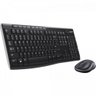Kit Teclado e Mouse Logitech Mk270 sem Fio Preto - 2