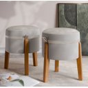 Ver imagem 2 de Puff Rest:kit 2 Cinza