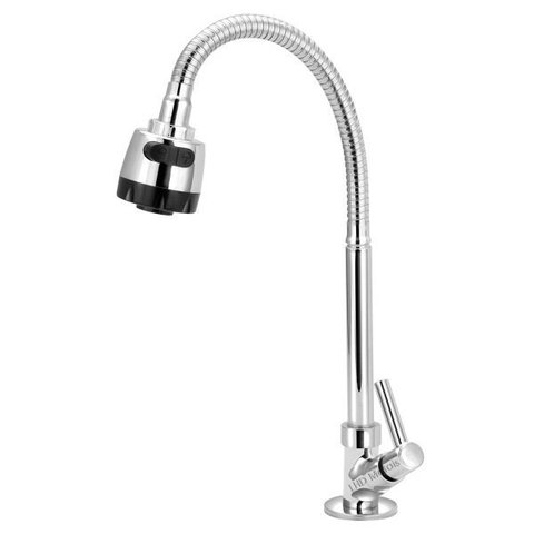 Torneira de Cozinha de Mesa Bancada Tubo Gourmet Luxo 1/4v.