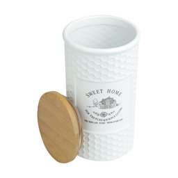 Pote de Mantimentos de Porcelana 1,35lt Sweet Home - Rojemac Wolff - 4