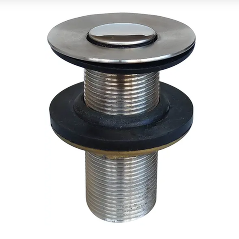 Valvula Click Flux Hidro 7/8 Inox Tampa Pequena