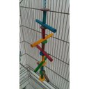 Ver mais imagens de Balanço para Calopsita Agapornis Periquitos Kit 4 brinquedos