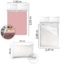 Ver imagem 4 de Jogo de Cama King Size 180 Fios Nova América - Nicole (7849)