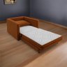 Poltrona Sofá Cama Solteiro 85cm Trento Terracota Estofama - 3