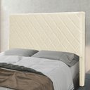Ver imagem 2 de Cabeceira Cama Box Casal 140 Cm Dubai Linho S04 - D'Rossi Perola
