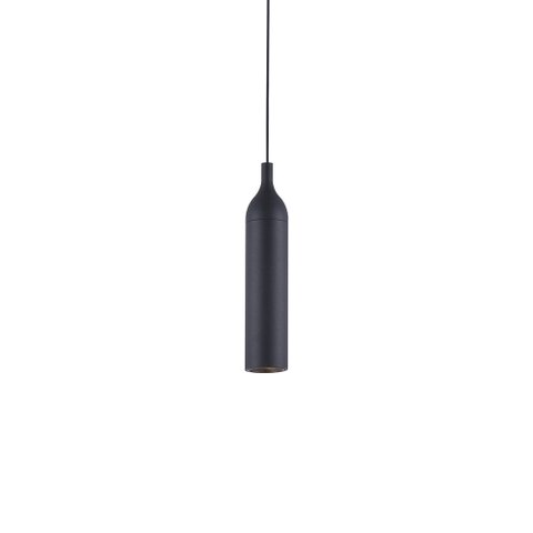 Lustre Pendente Nordecor Wisi 2681 Preto Led Bivolt Preto 2681