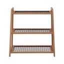 Ver imagem 3 de Floreira Baixa Garden Tela Metal Natural/Preto