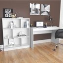 Ver mais imagens de Mesa e Estante para Escritorio Gamer B28 Branco Novam