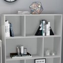 Ver imagem 6 de Mesa e Estante para Escritorio Gamer B28 Branco Novam