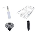 Ver imagem 4 de Cuba Cozinha Gourmet Inox com Acessórios 50x40 Cm Cor Prata