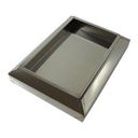Ver mais imagens de Cinzeiro De Chão Em Aço Inox - Coletor De Bituca Cigarro