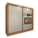 Ver imagem 1 de Guarda-roupa C/ 2portas de Correr C/ Espelho e New Flórida Tcil