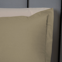 Ver imagem 5 de Kit Colcha Cobre Leito Matelado Dupla Face Casal Padrão 3 Pçs Sherpa Pele de Carneiro 180 Fios Cáqui