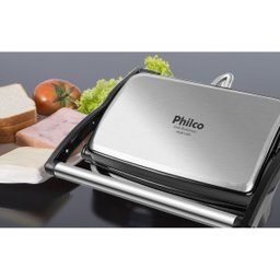 Grill Philco PGR19PI Inox Antiaderente Redstone 1500W 127V - 5