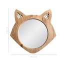 Ver imagem 2 de Espelho Decorativo Infantil 43x44cm Raposa Pinus