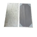 Ver imagem 4 de Tapete de Couro Par Beira Cama Branco 1,00 X 0,50 M