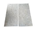 Ver imagem 1 de Tapete de Couro Par Beira Cama Branco 1,00 X 0,50 M