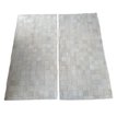 Ver imagem 1 de Tapete de Couro Par Beira Cama Branco 1,00 X 0,50 M