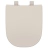 Assento Sanitário Termofixo Etna Bege Claro (palha) para Vaso Icasa - 1
