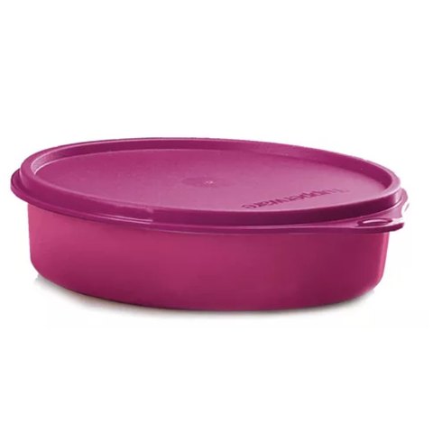 Tupperware Tigela Prato 500ml Kit 2 Peças Cor Roxo Rabanete Tupperware Tigela Prato 500ml Kit 2 Peça