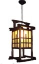 Ver imagem 1 de Lustre Oriental Luminária Estilo Japonês Rustico Artesanal Sala Quarto Restaurante Hotel Pousada
