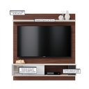 Ver imagem 3 de Painel para Tv 55 Pol Suspenso 136x143cm Ilhéus Nogueira Off White