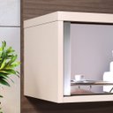 Ver imagem 4 de Painel para Tv 55 Pol Suspenso 136x143cm Ilhéus Nogueira Off White