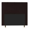 Cabeceira Cama Box Solteiro Gênova 90cm Corano Marrom - 3