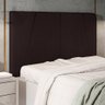 Cabeceira Cama Box Solteiro Gênova 90cm Corano Marrom - 4