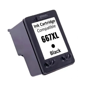 Cartucho de Tinta Compatível 667xl Preto 14ml