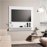 Painel para Tv 32'' Dubai Branco Prateleira Flex Dwr - 2