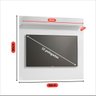 Painel para Tv 32'' Dubai Branco Prateleira Flex Dwr - 5