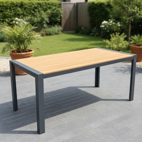 Mesa Moderna Area Externa 160x80 Saara Fratini
