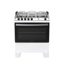 Ver imagem 2 de Fogão a Gás Atlas Agile Up 5 Bocas 82 Litros Mesa Inox Automático Branco