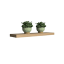 Ver imagem 4 de Prateleira Reta Decorativa 60x15 Mdf com Suporte Invisível Plancasa:carvalho