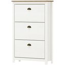 Ver imagem 6 de Armario 2 Pt Sapateira 3 Gv Madeira Maciça Branco Freijo Milani Store