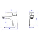 Ver imagem 3 de Misturador Monocomando de Mesa Bica Baixa para Lavatório Level Red Gold Deca