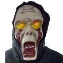 Ver imagem 2 de Fantasma Giratorio Halloween Dia Das Bruxas Monstro Festa Tematica Sombrio Luz Som Grito Suspense Te