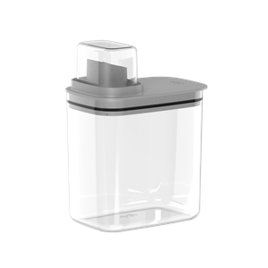 Dispenser Sabão Dosador Flow 1,5l Chumbo Fechado