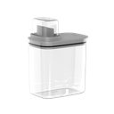 Ver imagem 1 de Dispenser Sabão Dosador Flow 1,5l Chumbo Fechado