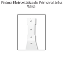 Ver imagem 6 de 4 Suportes Mão Francesa 15cm Fixador de Pare Design Moderno Embutido em L Branco