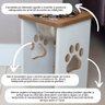 Comedouro Elevado Pet Cachorro Grande Mdf - 30 Cm - 3