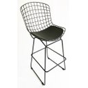 Ver imagem 3 de Kit 3 Banquetas BERTÓIA preta altura 60cm - Poltronas do Sul