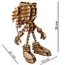 Brinquedo Quebra Cabeça 3D Sonic Mdf - 4