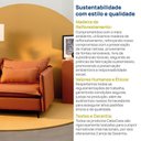Ver mais imagens de Sofá Modular 2 Lugares Pé Metal Sôma CabeCasa MadeiraOriginals