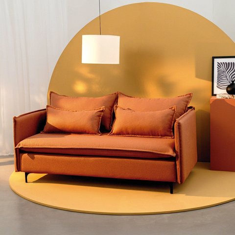 Sofá Modular 2 Lugares Pé Metal Sôma CabeCasa MadeiraOriginals