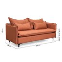 Ver imagem 4 de Sofá Modular 2 Lugares Pé Metal Sôma CabeCasa MadeiraOriginals
